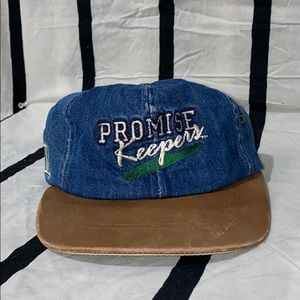 Promise keepers denim cap